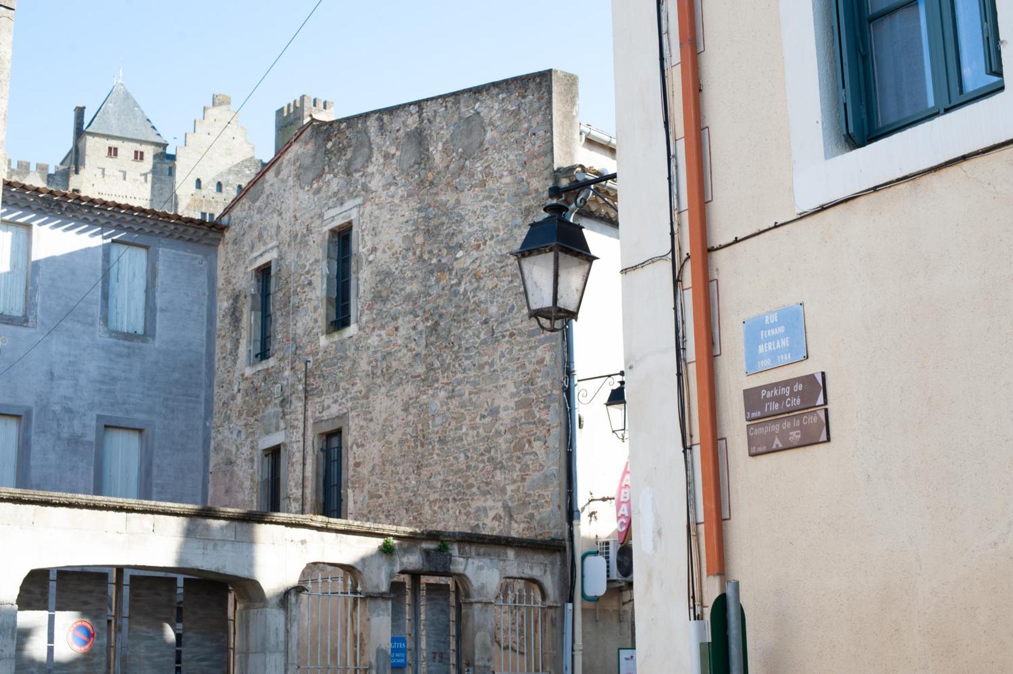 Appartement Chaleureux Au Pied De La Cite Avec Parking Carcassonne Exterior foto