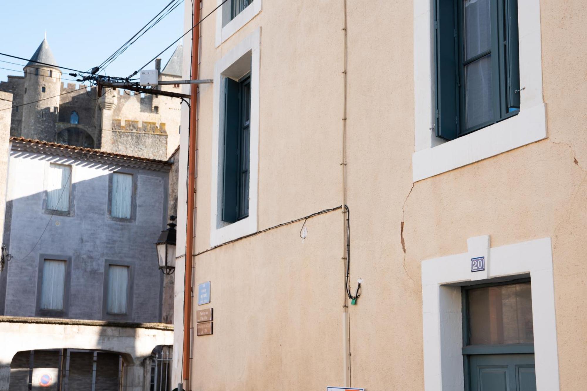 Appartement Chaleureux Au Pied De La Cite Avec Parking Carcassonne Exterior foto